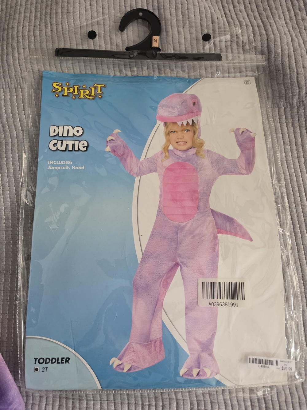 Spirit Dino Cutie Toddler HEAD ONLY - Pink/Purple